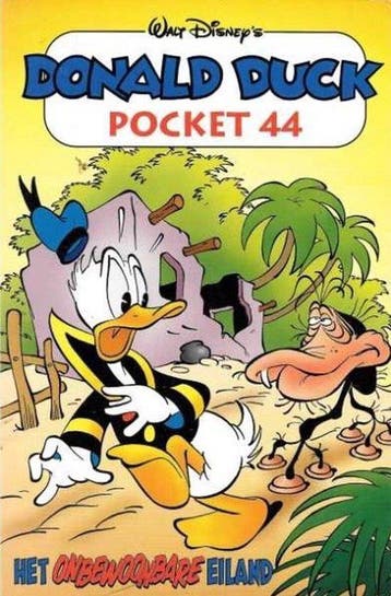 44 - Het onbewoonbare eiland - Walt Disney, Boeken, Verzenden, Gelezen