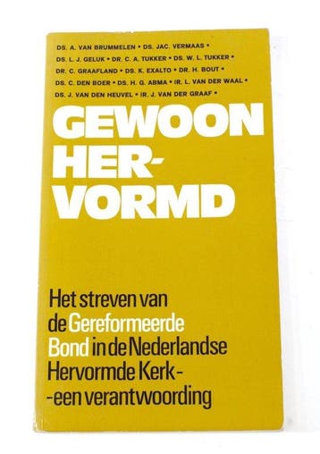 Gewoon Hervormd van Brummelen ea ISBN902423171, Verzenden, Gelezen