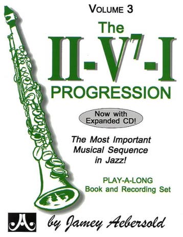 Jamey Aebersold Volume 3: The II/V7/I Progression, Ophalen of Verzenden, Nieuw, Dwarsfluit of Piccolo