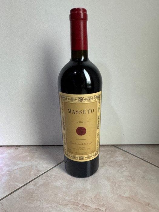 2002 Masseto - Toscane IGT - 1 Fles (0,75 liter), Verzamelen, Wijnen