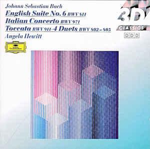 cd - Johann Sebastian Bach - English Suite No. 6 BWV 811..., Verzenden, Zo goed als nieuw