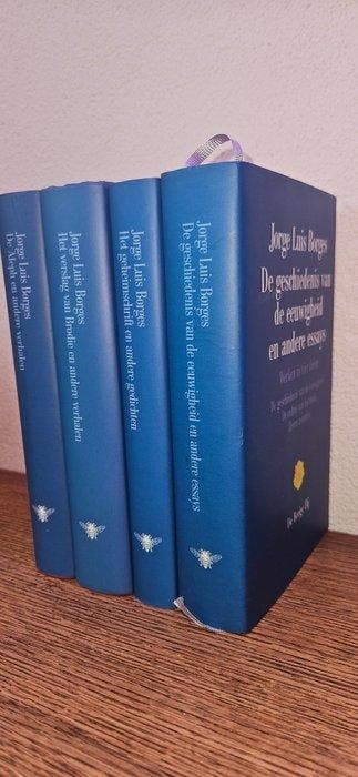 Jorge Luis Borges - Werken in vier delen - De Aleph, Het, Antiek en Kunst, Antiek | Boeken en Bijbels