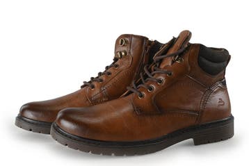 Bull Boxer Veterboots in maat 42 Bruin, Bruin, Verzenden, Boots, Zo goed als nieuw