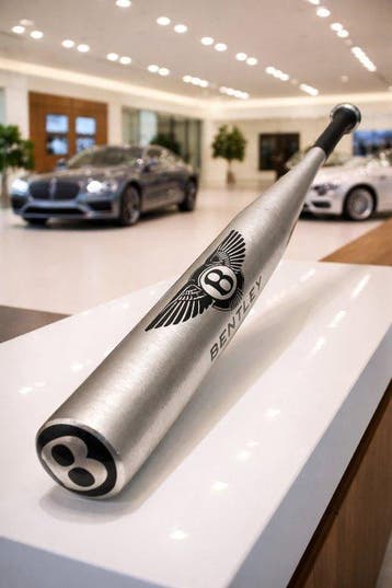 GF Exclusives - Bentley Baseball Bat Artwork By: GF