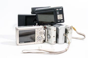 HP, Nytech, Casio, Olympus 5 câmaras digitais compactas, Nieuw