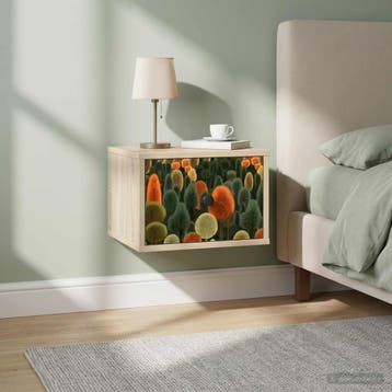 vidaXL Wandkastje ZAANDAM Sonoma Eiken 36 x 33 x 25 cm, Minder dan 45 cm, Verzenden, Nieuw, Minder dan 55 cm