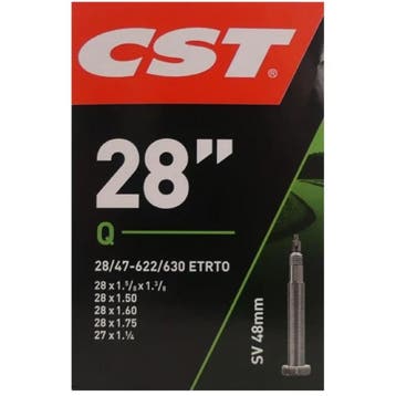CST Binnenband 28 inch - Presta ventiel 48 mm - ETRTO 28/..., Ophalen of Verzenden, Nieuw, Band
