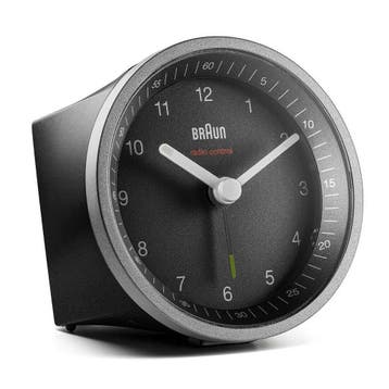 Braun BC07SB-DCF Kwartswekker Zwart, Zilver, Sieraden, Tassen en Uiterlijk, Sporthorloges, Verzenden, Nieuw, Braun
