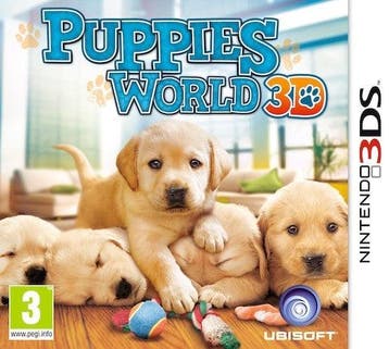 3DS Puppies World 3D, Verzenden, Zo goed als nieuw