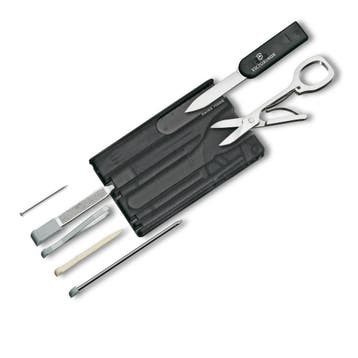 Victorinox SwissCard Classic Onyx Translucent – 10-in-1 Mult, Verzenden, Nieuw
