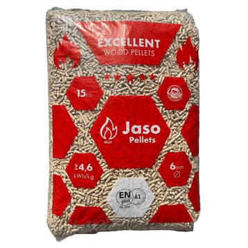 Jaso Excellent Pellets (450 kg) | ENplus A1 houtpellets |, Minder dan 3 m³, Verzenden