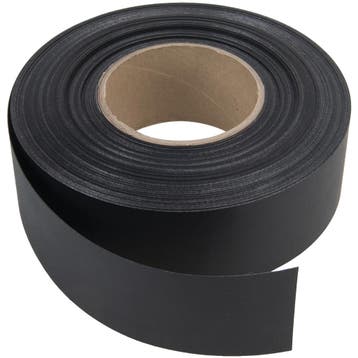 Verstevigingsband zwart mat 30 meter, Ophalen of Verzenden, Nieuw