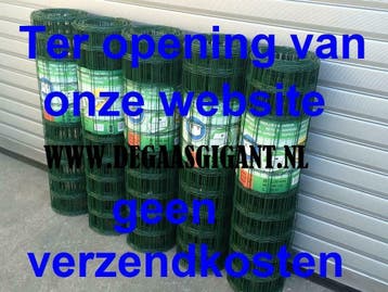 Tuingaas, Hoogte 100 cm. 25 meter per rol NIEUW (geleverd), Verzenden, Nieuw, 20 meter of meer, Gaas