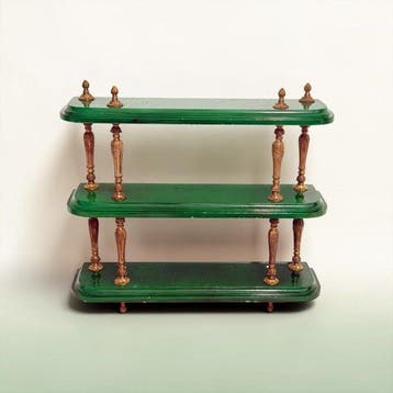 Plank - Drie niveaus - Brons, Marmer - Marmeren planken