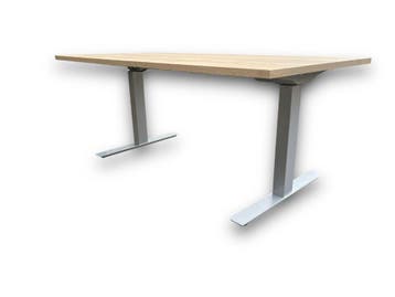 Refurbished Verstelbaar bureau, Huis en Inrichting, Bureaus, Verzenden, In hoogte verstelbaar, Zo goed als nieuw