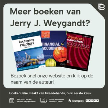 Accounting Principles - Jerry J. Weygandt 9781119419617, Verzenden, Gelezen, Jerry J. Weygandt