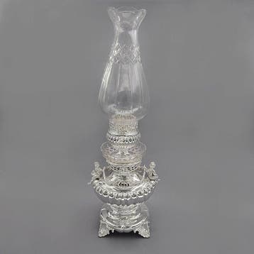 Lantaarn - .800 zilver - olielamp
