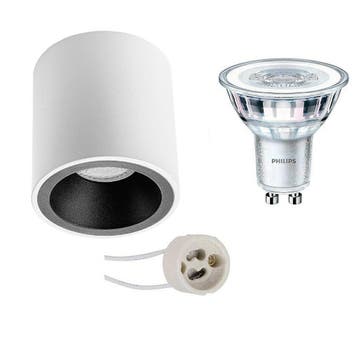 Voordeelset: Opbouwspot Set - Pragmi Cliron Pro - GU10, Ophalen of Verzenden, Nieuw, Overige fittingen, Plafondspot of Wandspot