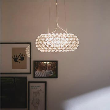 Foscarini Caboche Hanglamp - Luxe Acryl Bol Pendel voor Woon, Verzenden, Nieuw