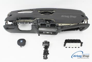 Airbag set Dashboard HUD wit stiksel BMW i4 G26 2022-..., Gebruikt, BMW