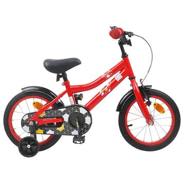 vidaXL Kinderfiets 16 Inch voor 4-6 jaar oud Rood, Verzenden, Nieuw