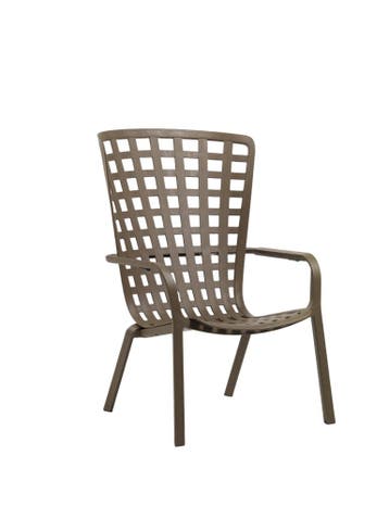 Nardi Folio loungestoel tabacco - Loungestoel 81x72x113cm, Nieuw