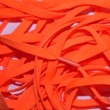 Nike veters - Fluororanje • 100 120 140 160 180  cm x 8 mm, Ophalen of Verzenden, Nieuw