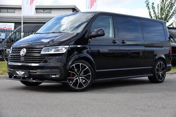 Volkswagen Transporter 2.0 TDI L2H1 30 DC Bulli Black Editio, Automaat, Stof, Gebruikt, Euro 6
