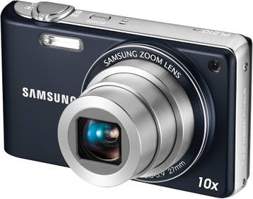 Samsung PL210 Digitale Compact Camera - Blauw, Verzenden, Zo goed als nieuw