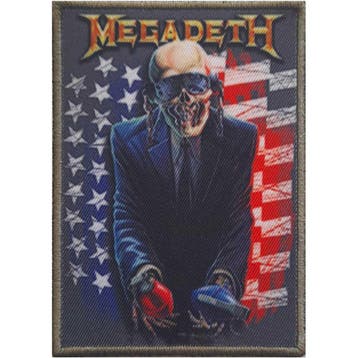 Megadeth - Grenade USA - patch officiële merchandise, Ophalen of Verzenden, Nieuw, Kleding