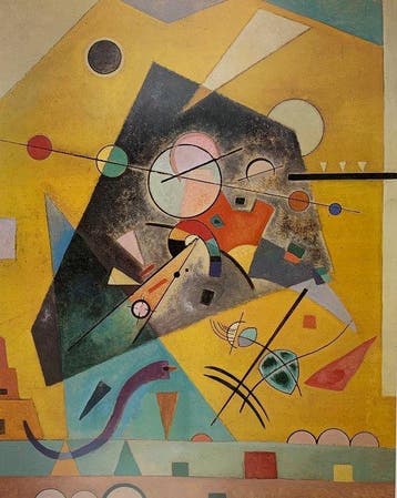 Wassily Kandinsky (1866-1944) - Silent Harmony, 1924 -