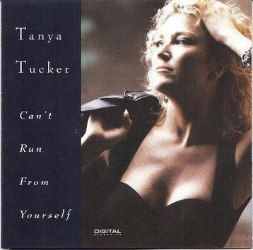 Tanya Tucker - Cant Run From Yourself, Ophalen of Verzenden, Gebruikt