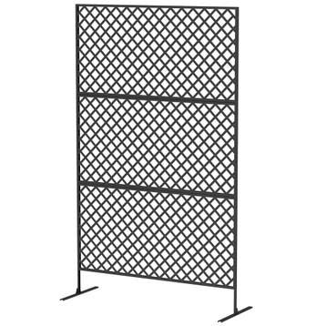 TRUUSK 3-delige Ruimteverdeler 122 x 198 cm - Vrijstaand Par, Tuin en Terras, Verzenden