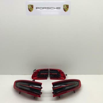 Porsche Macan (95B MK I) ORIGINELE achterlichten set rood, Ophalen, Gebruikt, Porsche