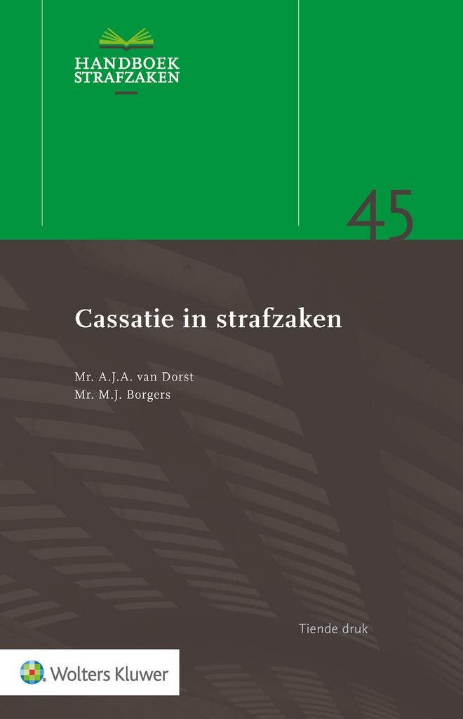 Cassatie in strafzaken - M.J. Borgers 9789013169386, Boeken, Wetenschap, Zo goed als nieuw, Verzenden