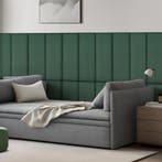 Gestoffeerde wandpanelen Carpino set van 2 fluweel 90x30 cm, Doe-het-zelf en Verbouw, Verzenden, Nieuw