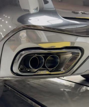 BMW X5 G05 X6 G06 M performance uitlaat sierstukken tips, Ophalen of Verzenden, Nieuw, BMW