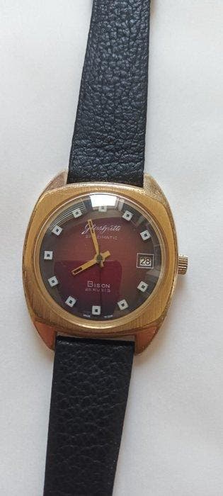 GUB GLASHUTTE bison 26 rubis - spezimatic - jumbo - gub -, Nieuw