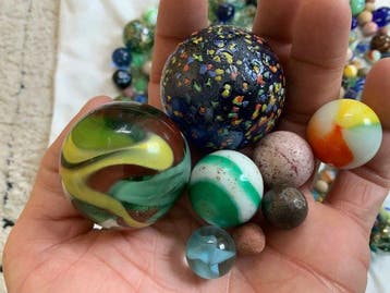 Vintage - Knikkers Antique & Vintage Marble Mix 4kg