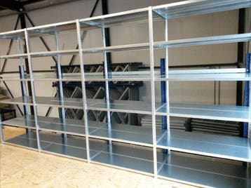 Gebruikte/ Nieuwe Legbordstelling Stelling 30 t/m 100cm diep, Zakelijke goederen, Kantoor en Winkelinrichting | Magazijn, Stelling en Opslag