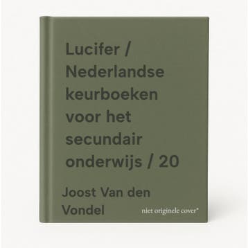 Lucifer / Nederlandse keurboeken voor het secundair, Verzenden, Zo goed als nieuw, Joost Van den Vondel