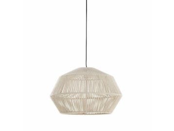 Light & Living Deya - Hanglamp - Ø49cm - Crème - Modern, Huis en Inrichting, Lampen | Hanglampen, Verzenden, Nieuw