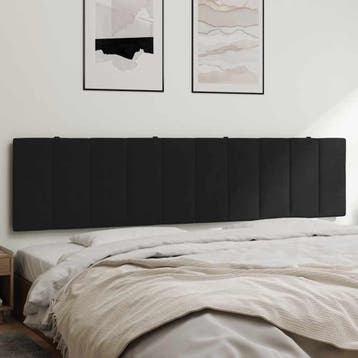 Bed Hoofdkussen 200cm Zacht - Retourdeal | Laatste Stuk!, Huis en Inrichting, Gebruikt, Zwart, Tweepersoons, Ophalen of Verzenden