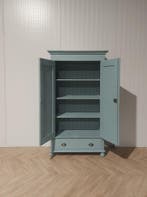 Landelijke klassieke kast, kledingkast, demontabel, Antiek en Kunst, Antiek | Meubels | Kasten