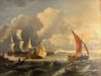 E.Liphart.(XX - Zeilschepen voor de rede van Texel, Antiek en Kunst