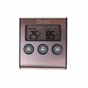 Benson Digitale braadthermometer - timer en alarm - nauwk..., Ophalen of Verzenden, Nieuw