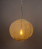 2dekans | Dutchbone Meezan Hanglamp M – Ø30cm – Vintage, Huis en Inrichting, Lampen | Hanglampen, Ophalen of Verzenden, Zo goed als nieuw