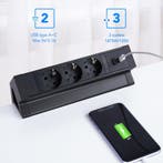 Stekkerdoos met USB - Verlengsnoer - Verlengkabel - 1,8M - Z, Doe-het-zelf en Verbouw, Verzenden, Zo goed als nieuw