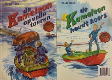 De kameleon op volle toeren / De kameleon houdt koers., Verzenden, Gelezen, Educational Book