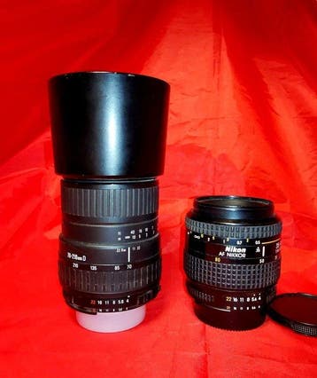Sigma, Nikon 2 zoom : 70-210mm 1:4-5.6 UC-II sigma per Nikon, Nieuw